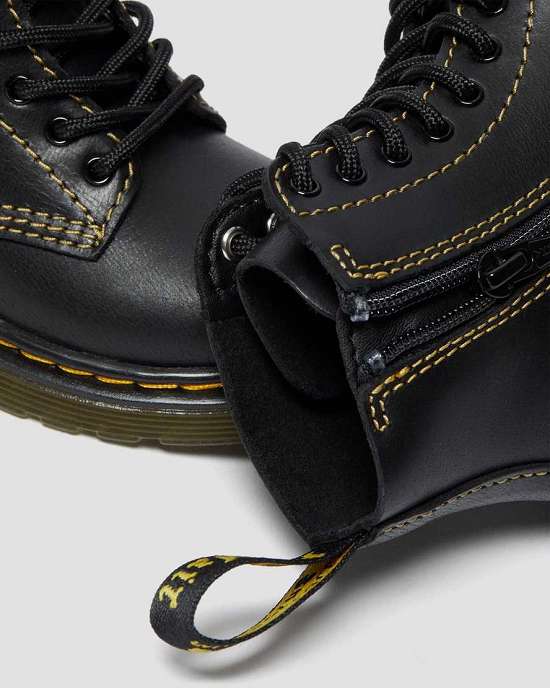 Botines Dr. Martens 1460 Pablo Niña Negros MX-30826
